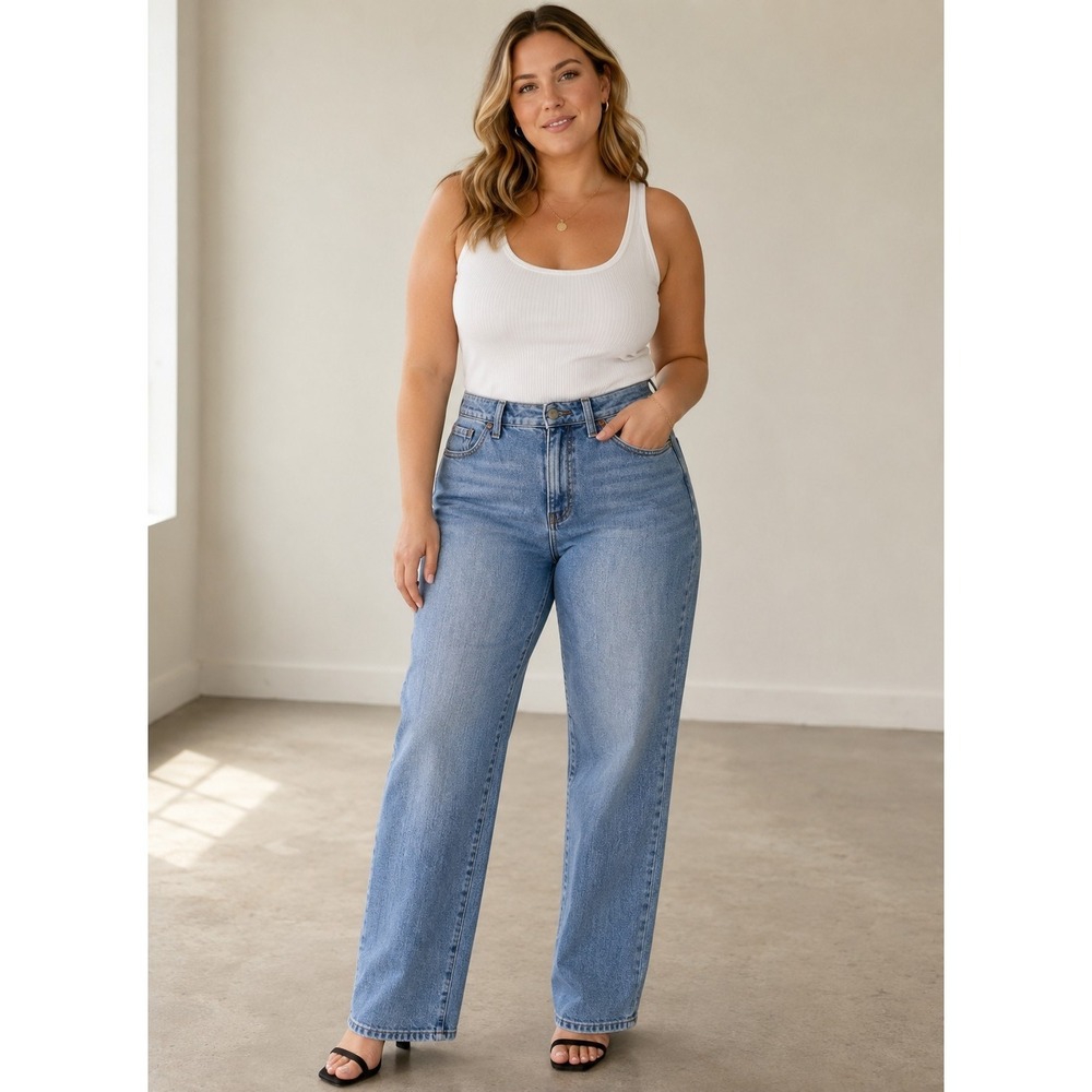 Old Navy High Waist OG Loose Womens Size 10 Wide Leg Causal Workwear